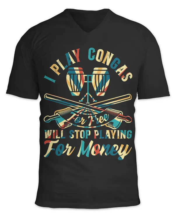 Unisex Jersey SS V-Neck T-Shirt