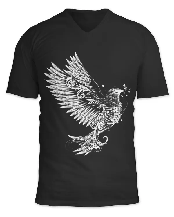 Unisex Jersey SS V-Neck T-Shirt