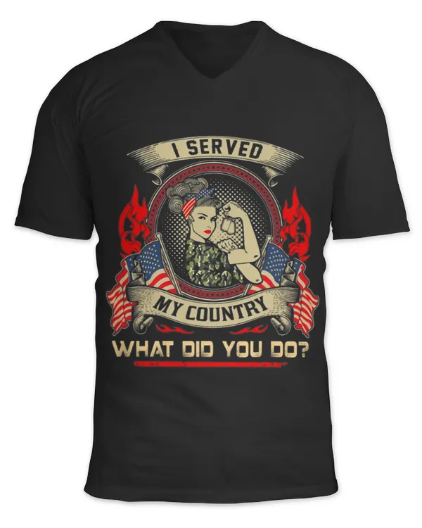Unisex Jersey SS V-Neck T-Shirt