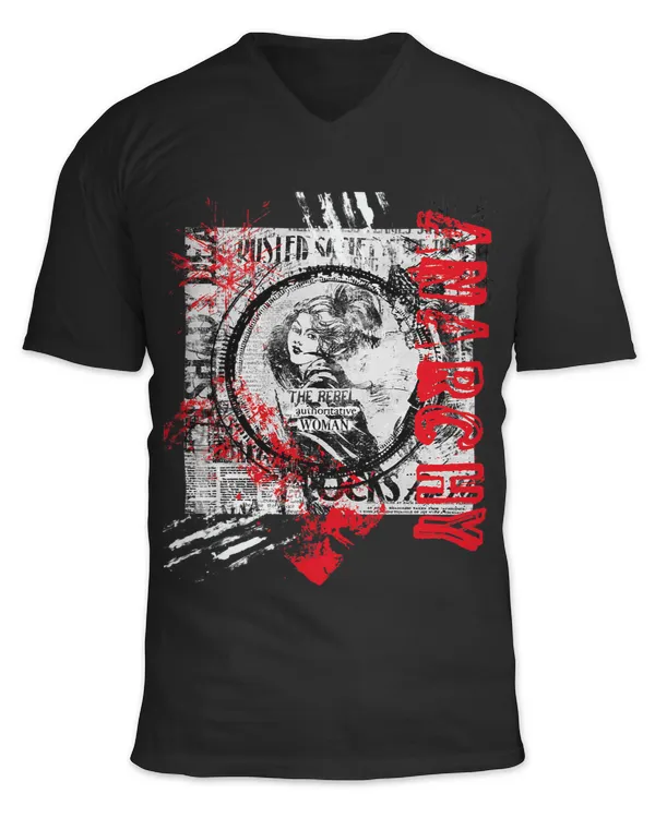 Unisex Jersey SS V-Neck T-Shirt