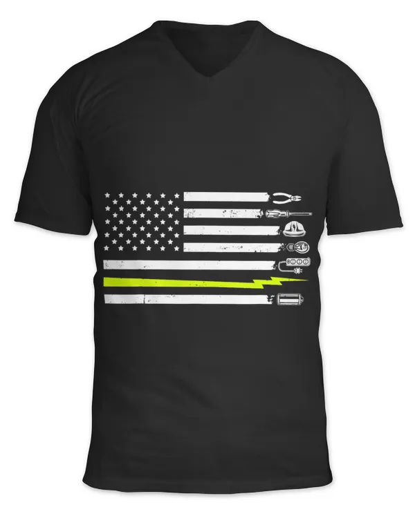 Unisex Jersey SS V-Neck T-Shirt