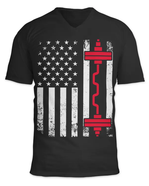 Unisex Jersey SS V-Neck T-Shirt