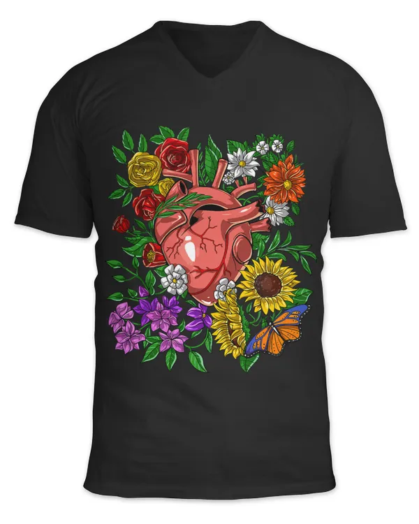 Unisex Jersey SS V-Neck T-Shirt