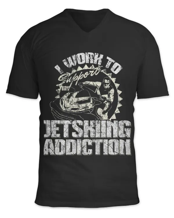 Unisex Jersey SS V-Neck T-Shirt
