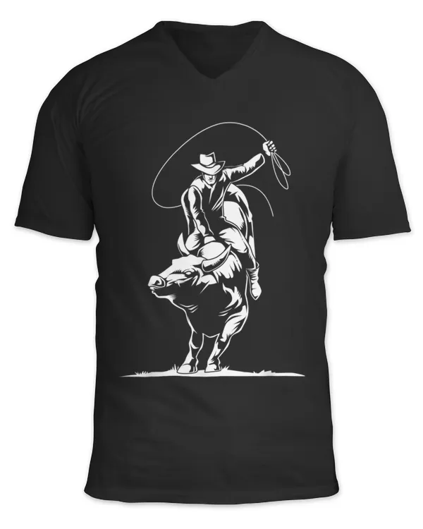 Unisex Jersey SS V-Neck T-Shirt