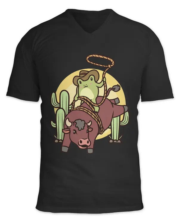 Unisex Jersey SS V-Neck T-Shirt