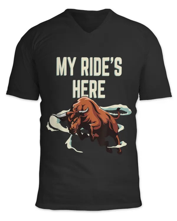 Unisex Jersey SS V-Neck T-Shirt