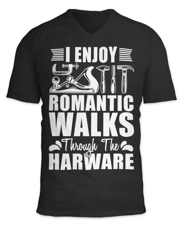 Unisex Jersey SS V-Neck T-Shirt