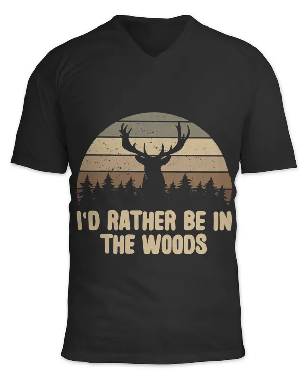 Unisex Jersey SS V-Neck T-Shirt