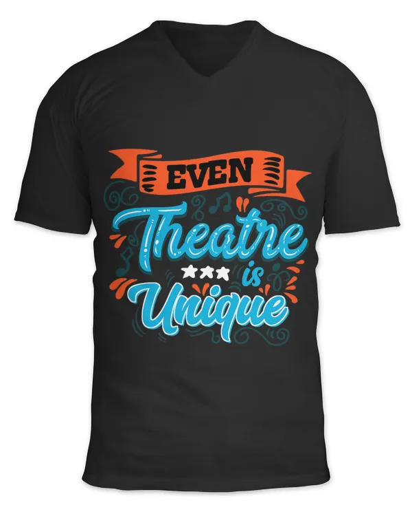 Unisex Jersey SS V-Neck T-Shirt