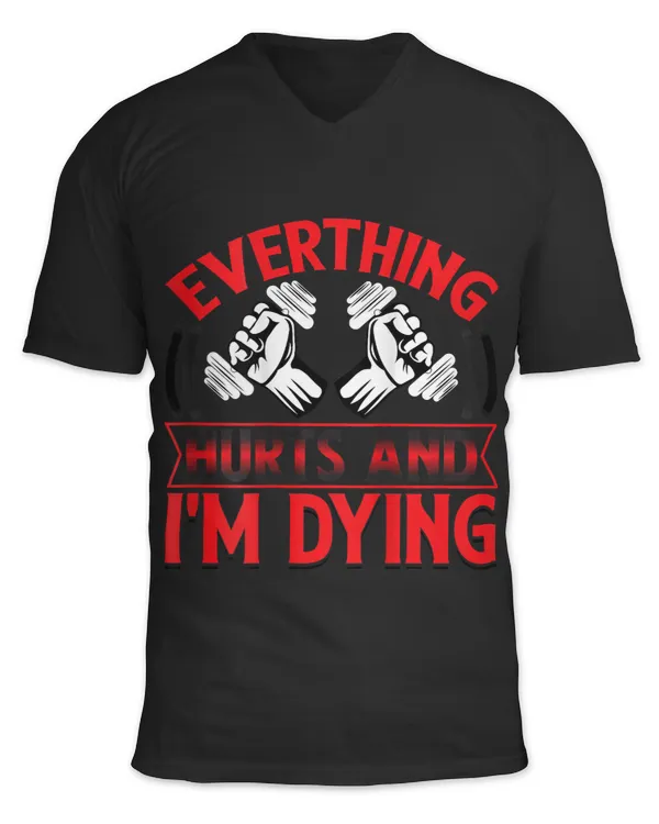 Unisex Jersey SS V-Neck T-Shirt