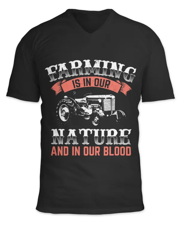 Unisex Jersey SS V-Neck T-Shirt