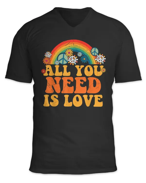 Unisex Jersey SS V-Neck T-Shirt