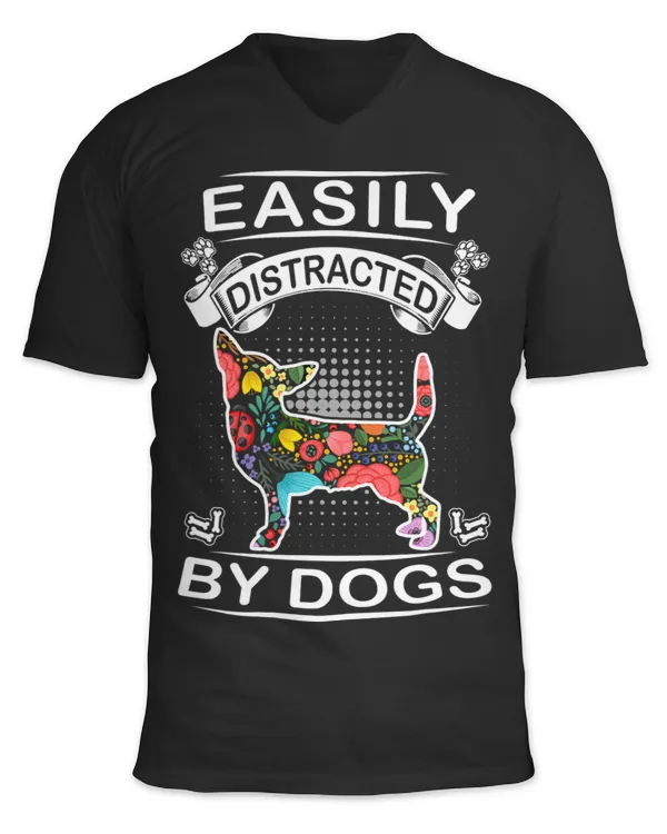Unisex Jersey SS V-Neck T-Shirt