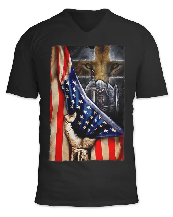 Unisex Jersey SS V-Neck T-Shirt