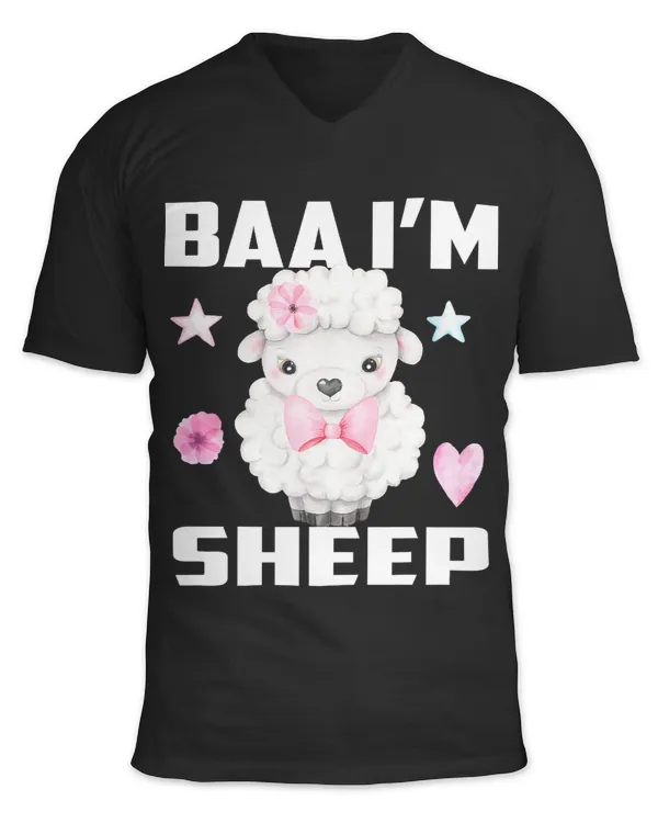 Unisex Jersey SS V-Neck T-Shirt
