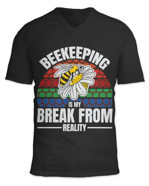 Unisex Jersey SS V-Neck T-Shirt