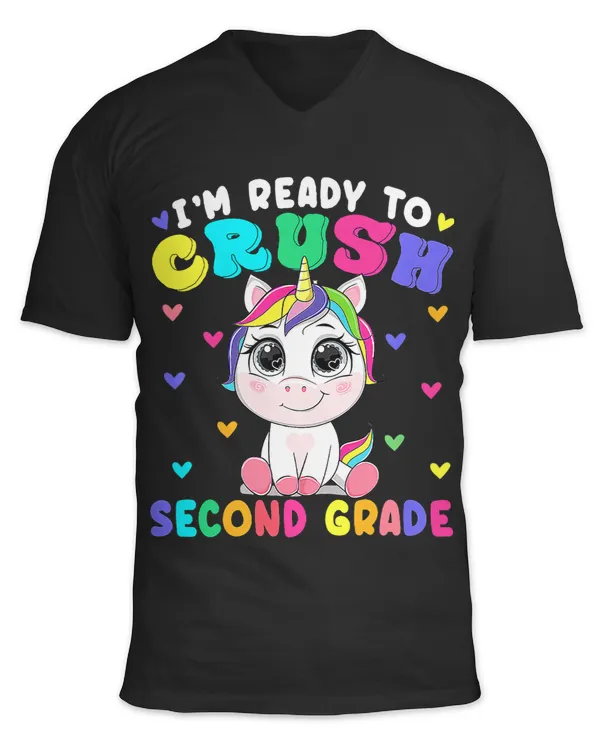 Unisex Jersey SS V-Neck T-Shirt