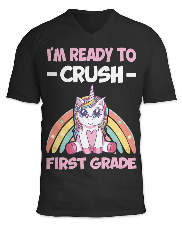 Unisex Jersey SS V-Neck T-Shirt