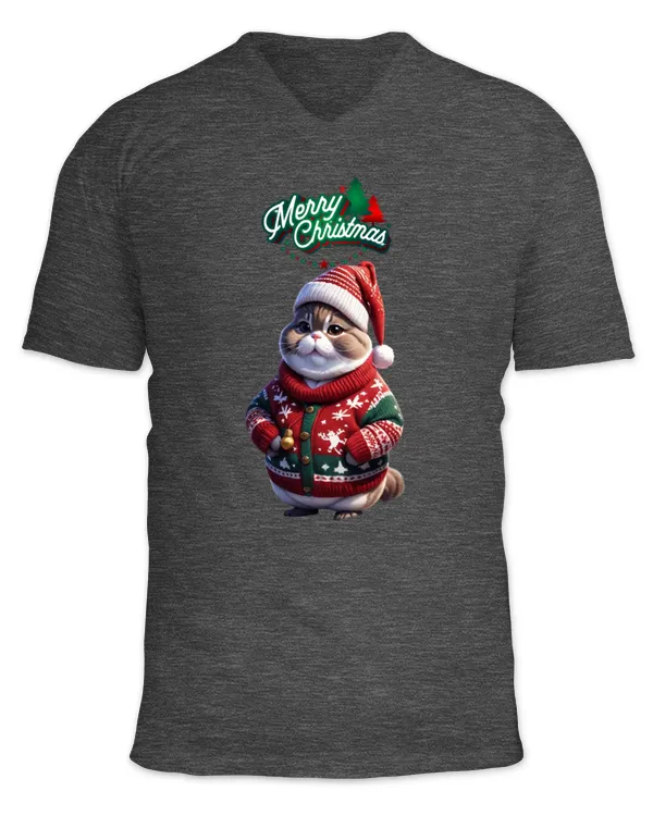 Unisex Jersey SS V-Neck T-Shirt