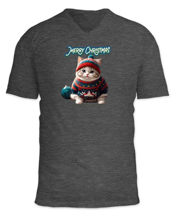 Unisex Jersey SS V-Neck T-Shirt