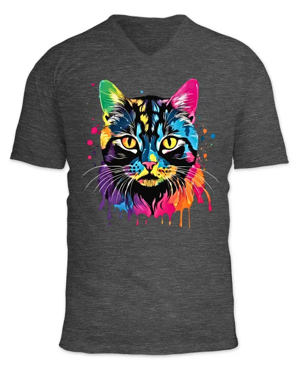 Unisex Jersey SS V-Neck T-Shirt