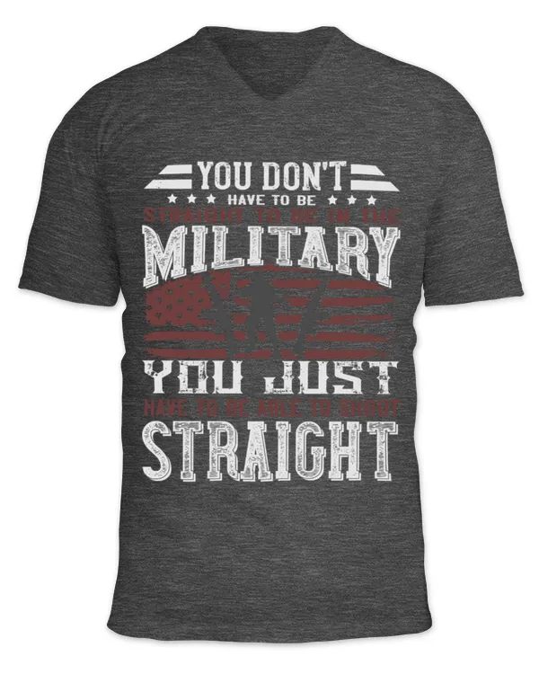 Unisex Jersey SS V-Neck T-Shirt