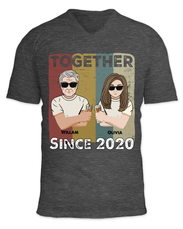 Unisex Jersey SS V-Neck T-Shirt