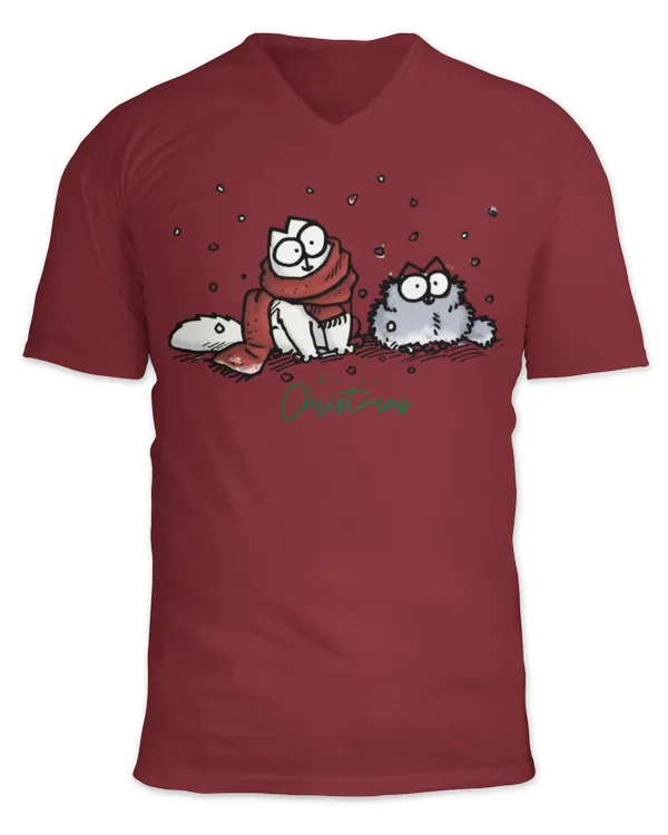 Unisex Jersey SS V-Neck T-Shirt