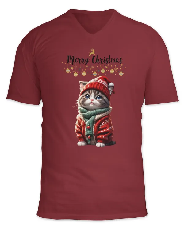 Unisex Jersey SS V-Neck T-Shirt