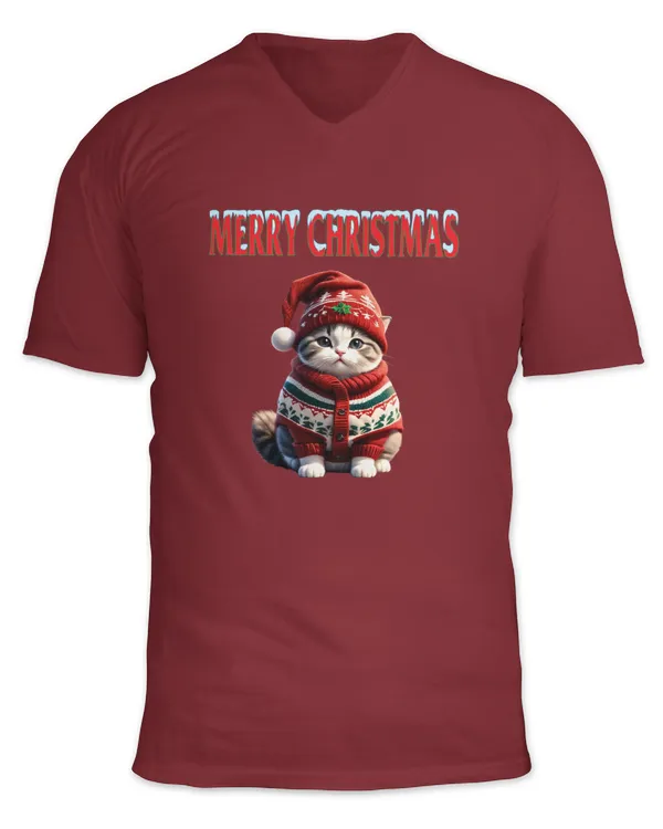 Unisex Jersey SS V-Neck T-Shirt