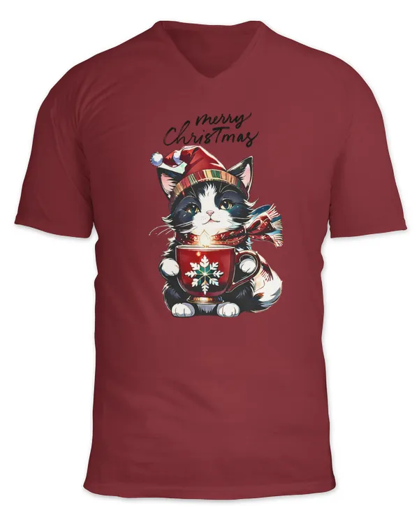 Unisex Jersey SS V-Neck T-Shirt
