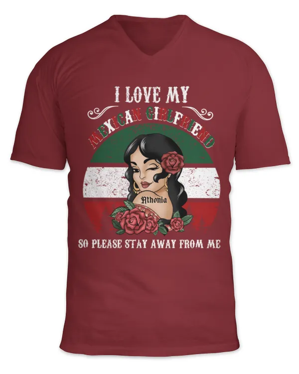 Unisex Jersey SS V-Neck T-Shirt