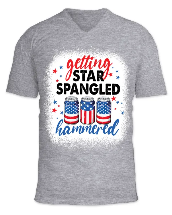 Unisex Jersey SS V-Neck T-Shirt