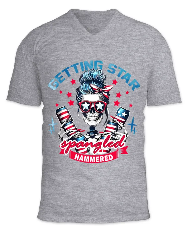 Unisex Jersey SS V-Neck T-Shirt