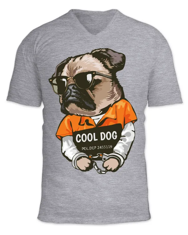 Super cool t-shirt with dog shape