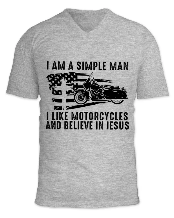 Unisex Jersey SS V-Neck T-Shirt
