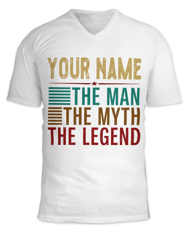 Unisex Jersey SS V-Neck T-Shirt