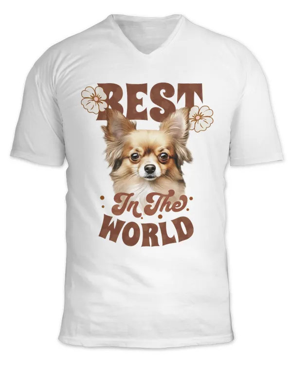 Unisex Jersey SS V-Neck T-Shirt