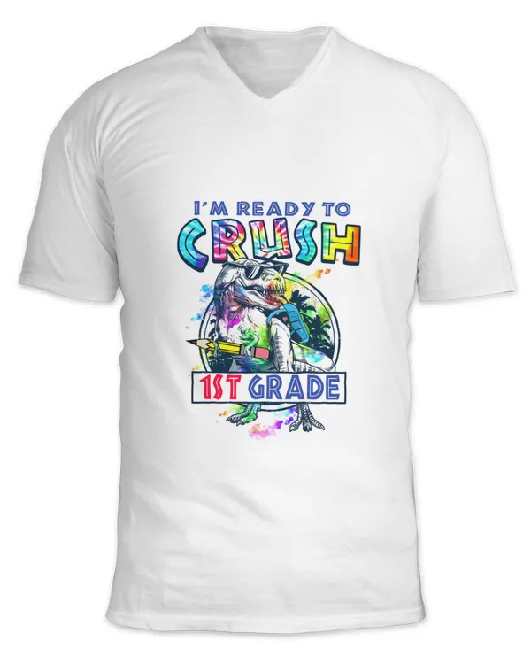 Unisex Jersey SS V-Neck T-Shirt