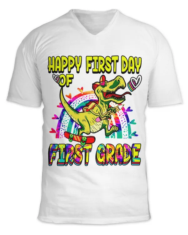 Unisex Jersey SS V-Neck T-Shirt