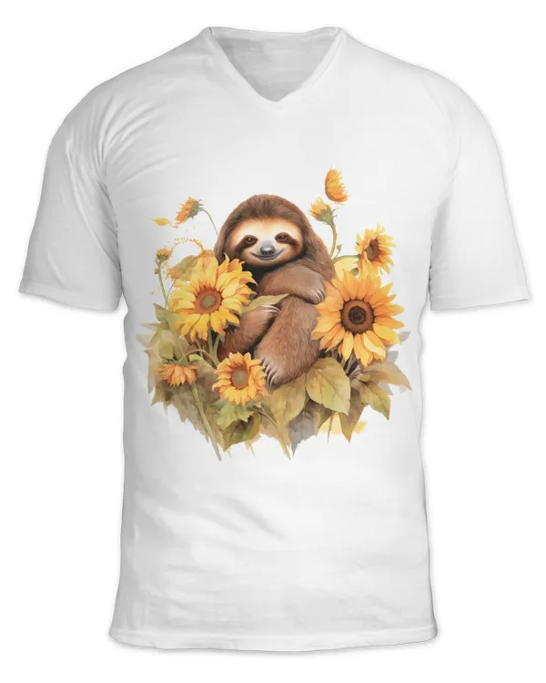 Unisex Jersey SS V-Neck T-Shirt