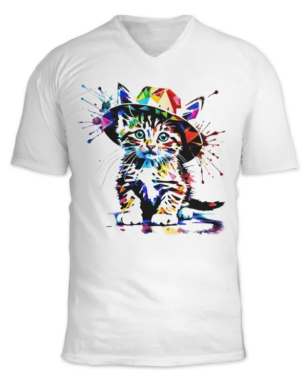 Unisex Jersey SS V-Neck T-Shirt