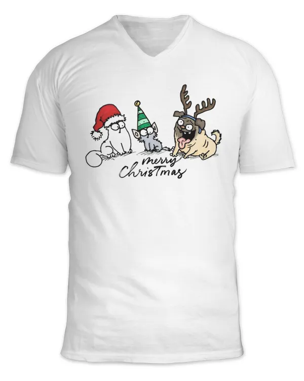 Unisex Jersey SS V-Neck T-Shirt