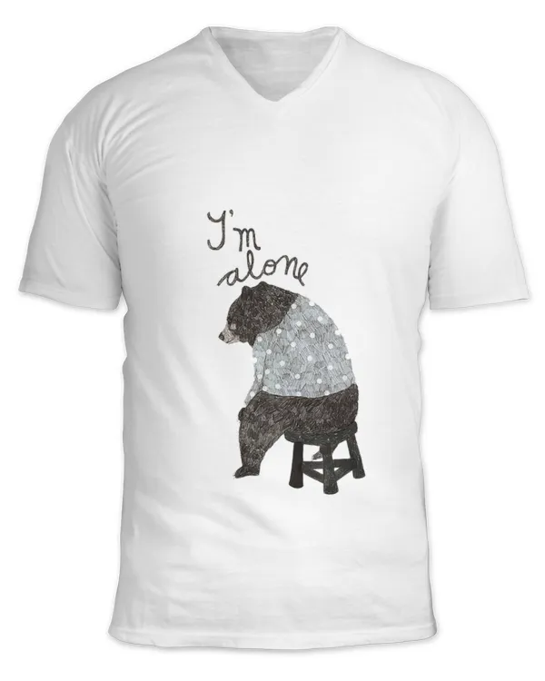 Unisex Jersey SS V-Neck T-Shirt