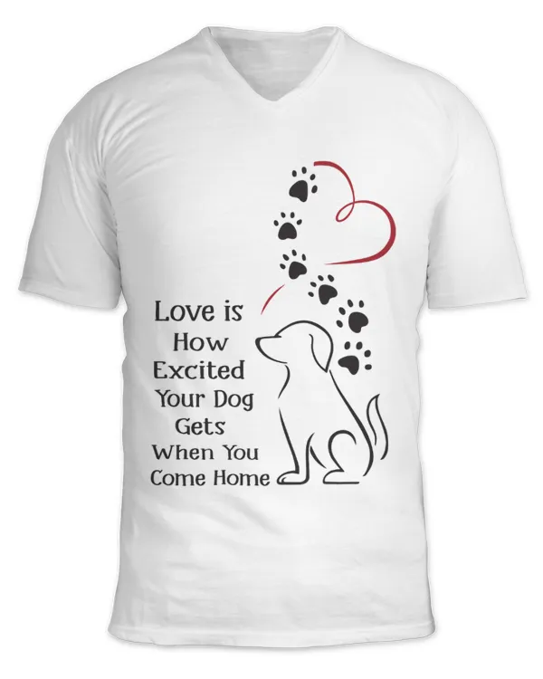 Unisex Jersey SS V-Neck T-Shirt