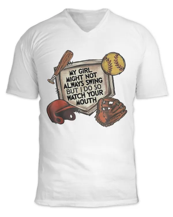 Unisex Jersey SS V-Neck T-Shirt