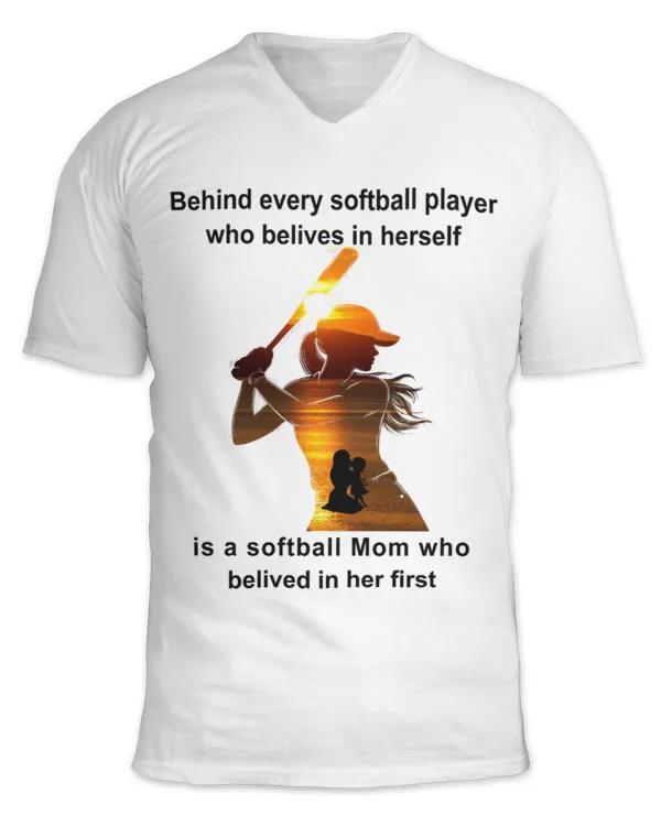 Unisex Jersey SS V-Neck T-Shirt