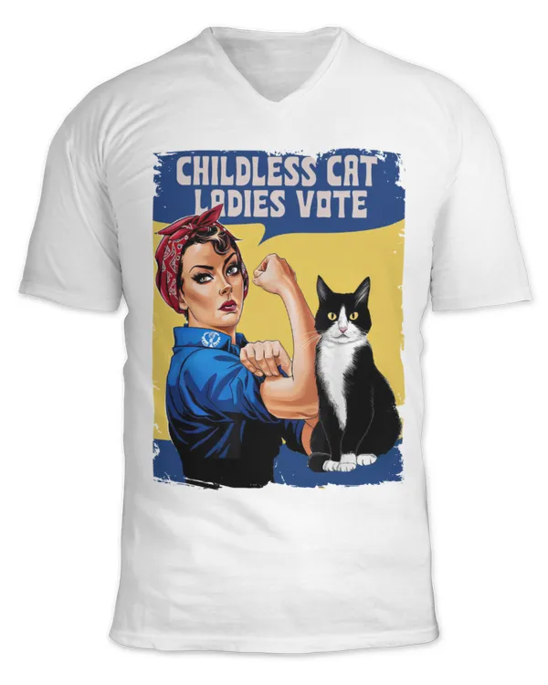 Unisex Jersey SS V-Neck T-Shirt