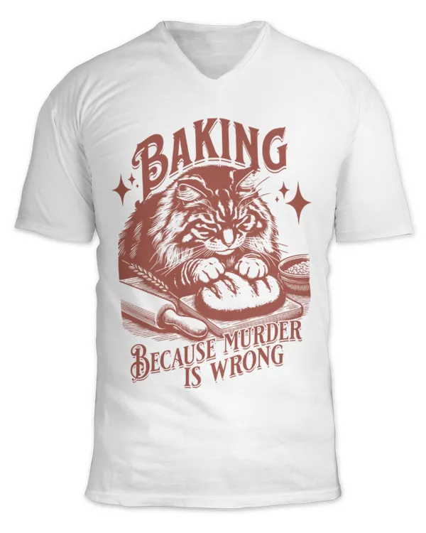Unisex Jersey SS V-Neck T-Shirt